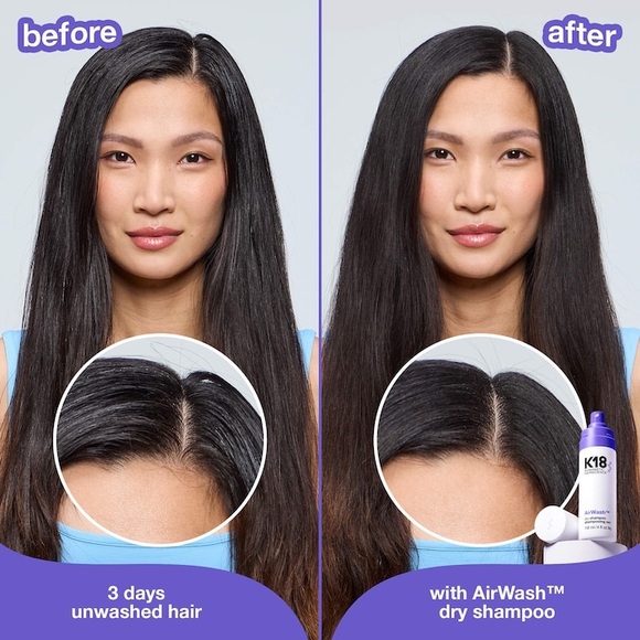 New K18 Biomimetic Hairscience AirWash Dry Shampoo - Full Size - Picture 6 of 9